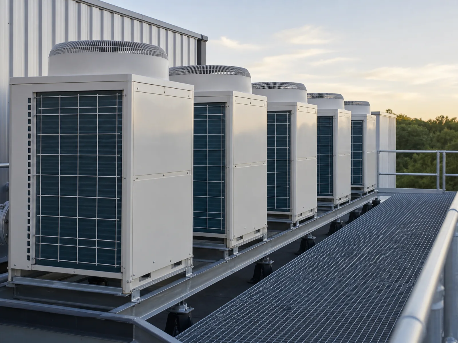 VRF система кондиционирования для отеля